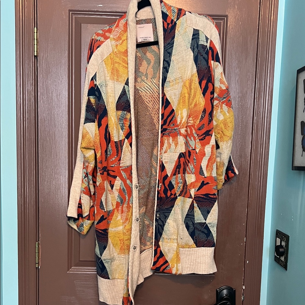 Aldo Martins Colorful Geometric Cardigan 10